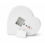 Sevgiliye Fotoğraflı Ve Işıklı Kalp Sihirli Ayna (Kurulu)