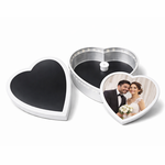 Sevgiliye Fotoğraflı Ve Işıklı Kalp Sihirli Ayna (Kurulu)