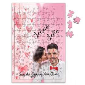 Sevgililer Günü Hediyesi Fotoğraf Baskılı 135 Parça Puzzle