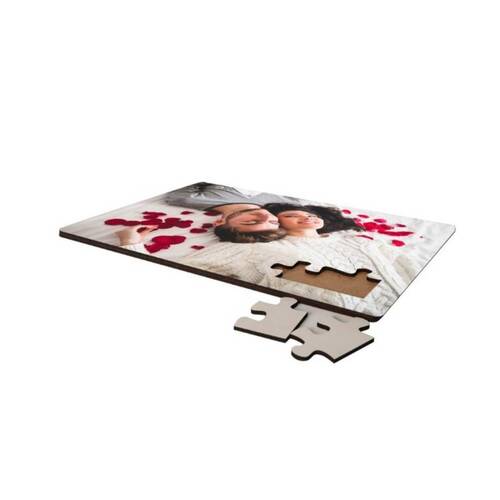 Kişiye Özel Fotoğraf Baskılı A4 Boyut Dekoratif Ahşap Puzzle