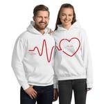 Sevgiliye Hediye Kalp Atışlı İsme Özel Çiftli Sweatshirt