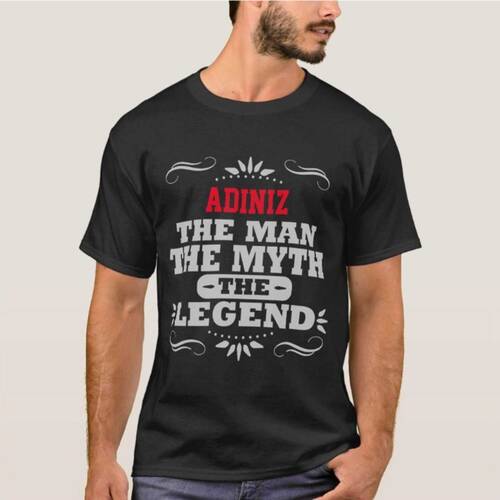 L Beden Kişiye Özel The Man The Myth The Legent T-Shirt