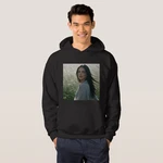 S Beden Fotoğraf Baskılı Siyah Sweat Sweatshirt