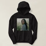 S Beden Fotoğraf Baskılı Siyah Sweat Sweatshirt