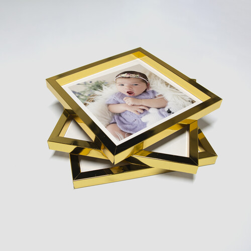 Tak Kare Çerçeve Gold 20X20