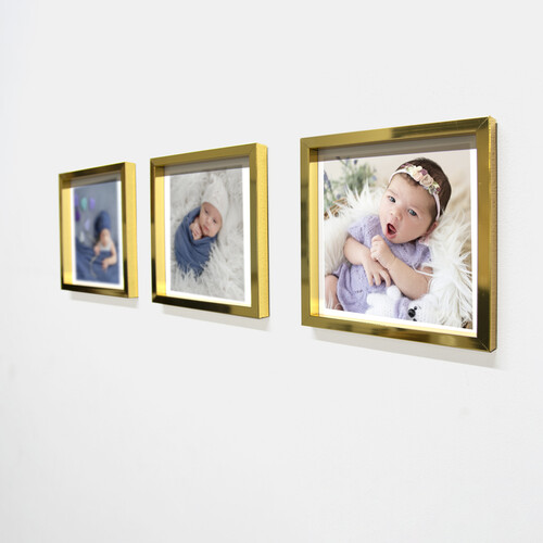 Tak Kare Çerçeve Gold 20X20