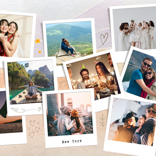 Pola Kart Polaroid Fotoğraf Baskı