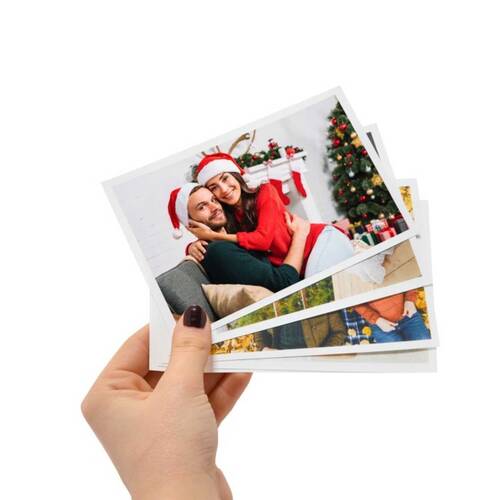 Beyaz Kenarlı Parlak Fotoğraf Baskı