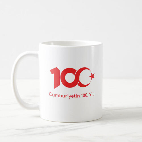 1000+ Adet Adet Cumhuriyet 100. Yıl Toptan Porselen Kupa Bardak