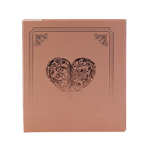 Yapışkanlı Manyetik Fotoğraf Albüm 24X27cm - Somon