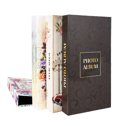 300'Lük 10X15 Dik Fotoğraf Albümü - Retro