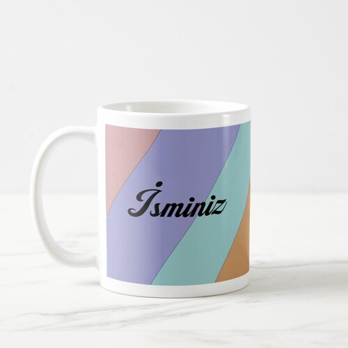 İsminizin Bulunduğu Renkli Kupa