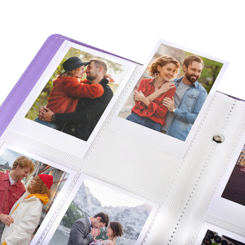 Deri Instax Mini Fotoğraf Albümü