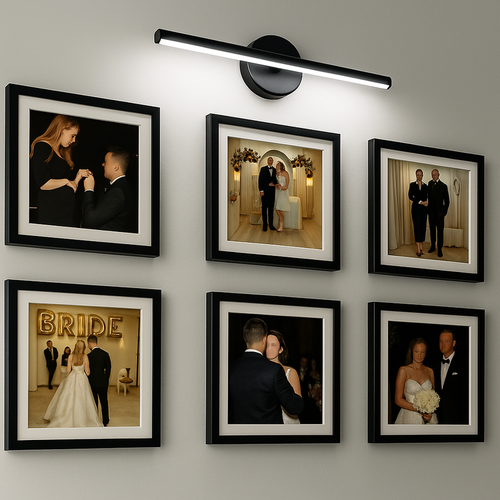 Kendinden Yapışkanlı Pilli Aplik Lamba Beyaz