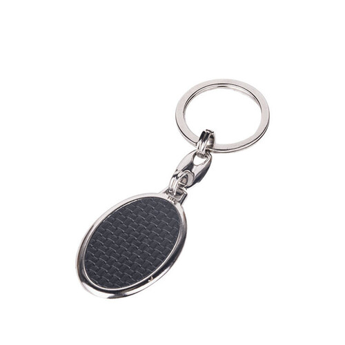 Kişiye Özel Fotoğraflı Oval Metal Anahtarlık