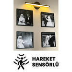 Hareket Sensörlü Pilli Aplik Lamba