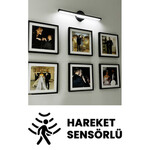 Hareket Sensörlü Pilli Aplik Lamba