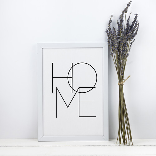 Home 20X30 Beyaz Çerçeve