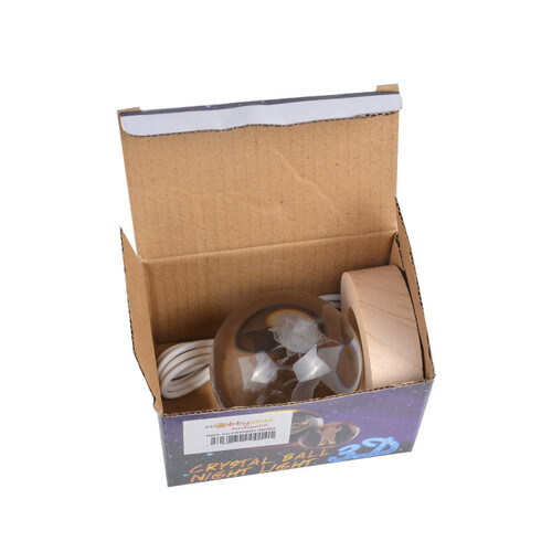 3D Led Işıklı I Love You Kristal Cam Küre Gece Lambası