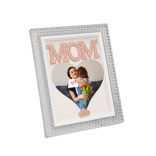 Led Işıklı Mom Kristal Fotoğraf Çerçevesi