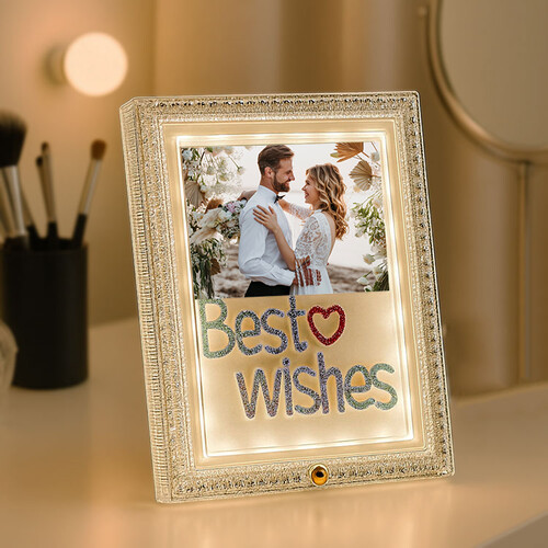 Ledlli Best Wishes Fotoğraf Çerçeve