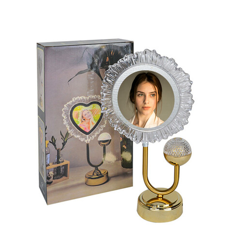Exclusive Fotoğraflı Yuvarlak Masa Lamba