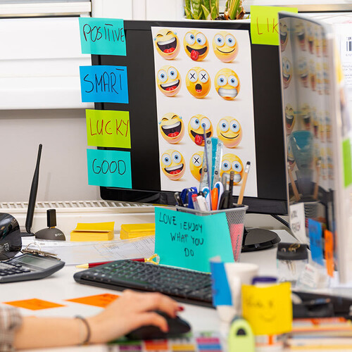 Elektrostatik Akıllı İz Bırakmayan Not Kağıtları