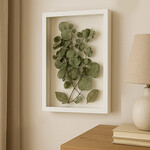 Ahşap Beyaz Derin Çerçeve Kutu