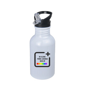 Firmaya Özel Logolu Pipetli Matara