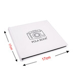 Polabook® Beyaz Mini Anı Defteri