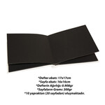 Polabook® Beyaz Mini Anı Defteri