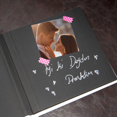 Polabook® Beyaz Mini Anı Defteri