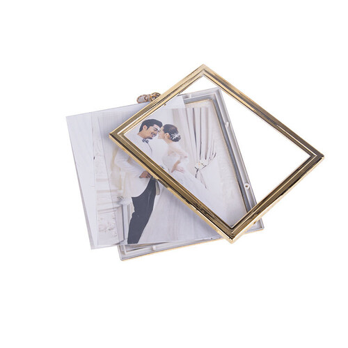 Led Işıklı Kristal Çember Fotoğraf Çerçevesi