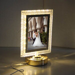 Led'li Kristal Fotoğraf Çerçevesi