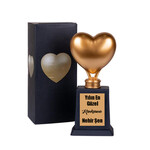 Kişiye Özel İsimli Kalpli Ödül Kupası