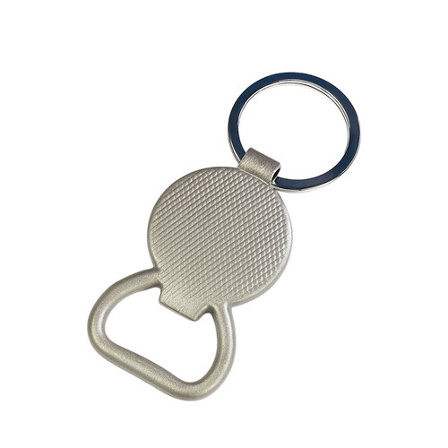 Kişiye Özel Tek Taraflı Mat Metal Açacaklı Anahtarlık