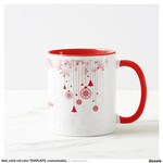 İsme Özel Kırmızı Yılbaşı Kupası