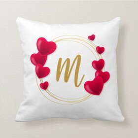 Sevgiliye Hediye Harfli Yastık