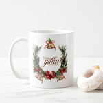 Kişiye Özel Çelenkli Yılbaşı Kupası