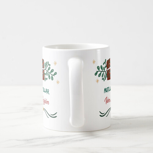 Kişiye Özel Hediye Paketli Yılbaşı Kupası