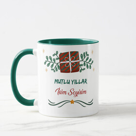 Firma Çalışanlarına Özel Hediye Paketli Yılbaşı Kupası