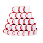 Firma Çalışanlarına Özel Yılbaşı Süsleri Desenli Kupa