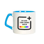 Firmalara Özel Logo Baskılı Toptan Afilli Porselen Fincan