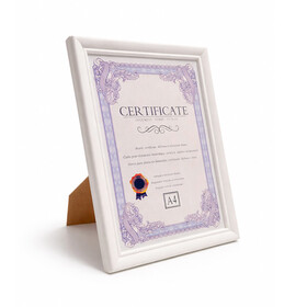 A4 Beyaz Diploma Ve Sertifika Çerçevesi