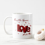 Kişiye Özel Fotoğraflı Sevgililer Günü Kupası