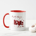 Kişiye Özel Fotoğraflı Sevgililer Günü Kupası