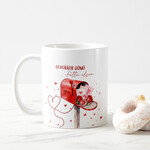 Sevgiliye Özel Posta Kutulu Kupa Bardak