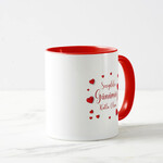 Sevgiliye Özel İsimli Ve  Kalpli Kupa Bardak