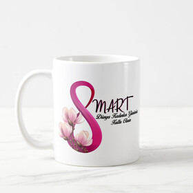 Dünya Kadınlar Günü Logolu Kupa