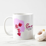 Dünya Kadınlar Gününe Özel Çiçekli Kupa